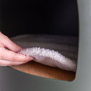 インナークッションは取り外して洗濯可能です。クッション単体でもお使いいただけます。