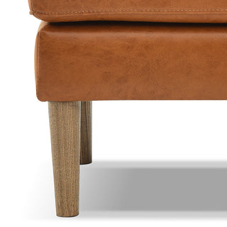 グレスソファ 2人掛け肘無 木脚