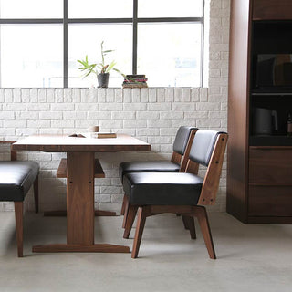 カイン 回転式ダイニングチェア 肘無