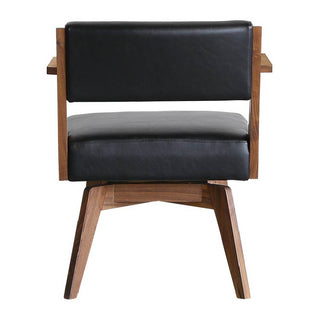 カイン 回転式ダイニングチェア 肘付