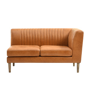 グレスソファ 2人掛け左肘 木脚