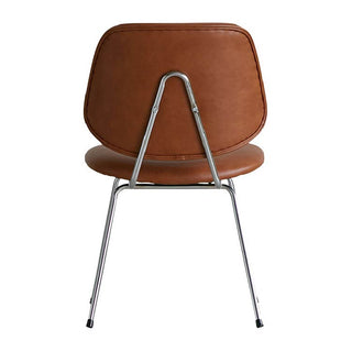 アボック ダイニングチェア 肘無 クロム脚