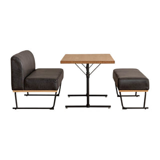 ベンチタイプ+肘無しタイプ