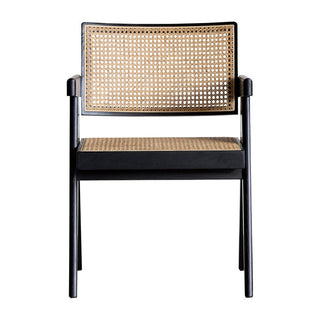 シャドウ ダイニングチェア 肘付