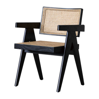 シャドウ ダイニングチェア 肘付