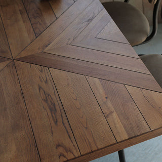 ジプシー ダイニングテーブル スチール角脚