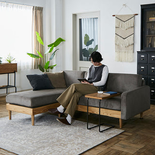 フリート カウチソファ コーデュロイライオンバーク