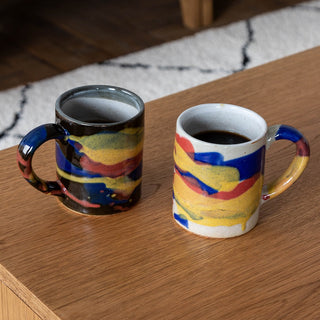 民芸品を手掛ける窯元で作られたペインターマグ
