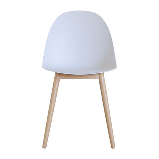 エッグ ダイニングチェア 木脚【2脚セット】