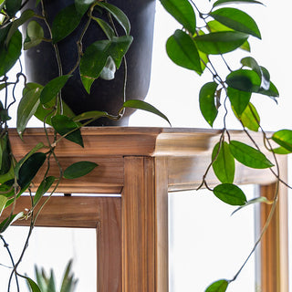 フレーム上部の削り出しなど、細やかな意匠が絶妙なニュアンスを感じさせます。