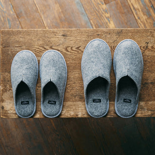 左:Mサイズ22.5〜24.5cm、右:Lサイズ25〜27cm