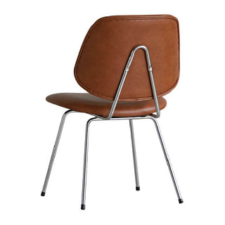 アボック ダイニングチェア 肘無 クロム脚