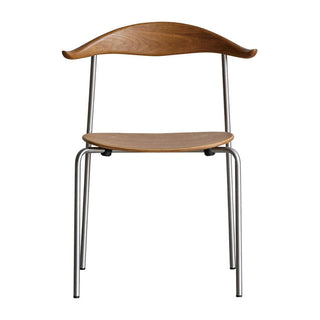 ラウル ダイニングチェア シルバー脚