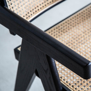 シャドウ ダイニングチェア 肘付