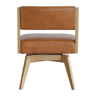 カイン 回転式ダイニングチェア 肘無