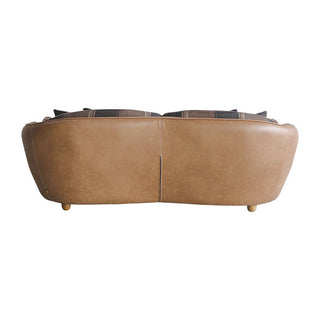 オピアムソファ 3人掛け リサイクルレザーキャメル