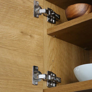 ダンパー蝶番使用により、扉の傾きなどを配置場所に合わせて調整可能。