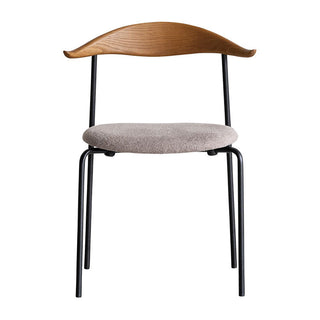 ラウル ダイニングチェア ブラック脚