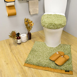 マット、スリッパを同シリーズで揃えられます。