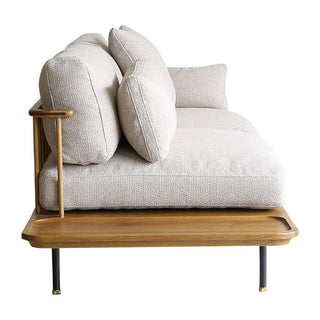 フーバソファ 3人掛け 棚付き片肘