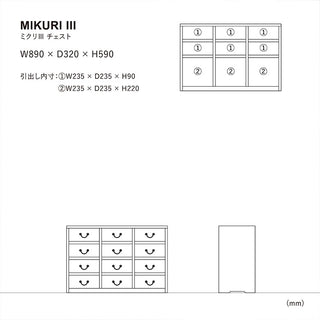 ミクリ チェストⅢ