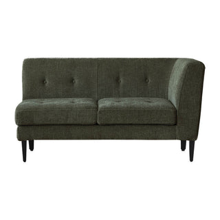 グレスソファ 2人掛け左肘 鉄脚