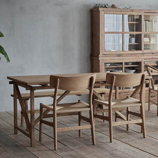 ヤオラ ダイニングチェア 肘無