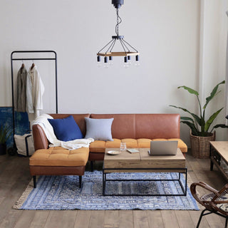 レザーの家具やウッドの家具との相性が◎。