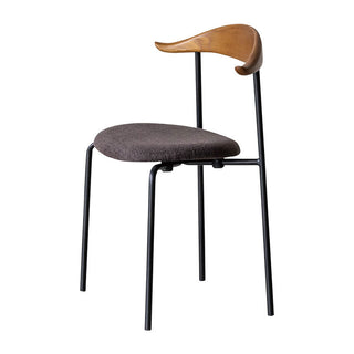 ラウル ダイニングチェア ブラック脚