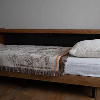 通気性のいい生地で、暑い日でもさらっと使いやすい◎