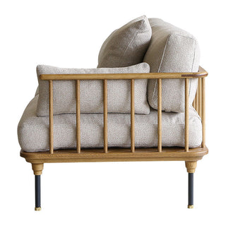 フーバソファ 3人掛け 棚付き片肘