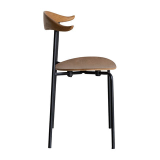 ラウル ダイニングチェア ブラック脚