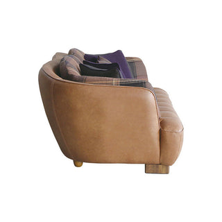 オピアムソファ 3人掛け リサイクルレザーキャメル