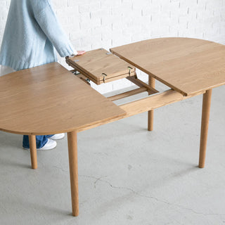 �C伸長用天板を手前部分に置きます。