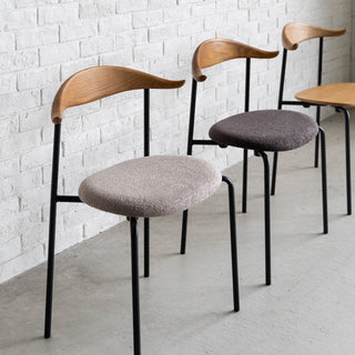 ラウル ダイニングチェア シルバー脚