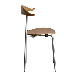 ラウル ダイニングチェア シルバー脚