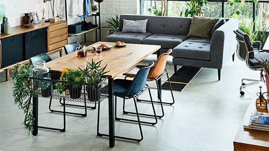 [るーちゃろ] クラッシュゲートダイニングテーブル CRASH GATE DECKE DINING TABLE / クラッシュゲート デッケ