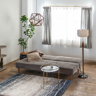 背もたれを倒すだけでデイベッドや来客用のベッドに◎