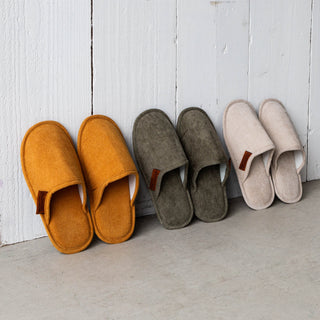 コーデュロイ スリッパ