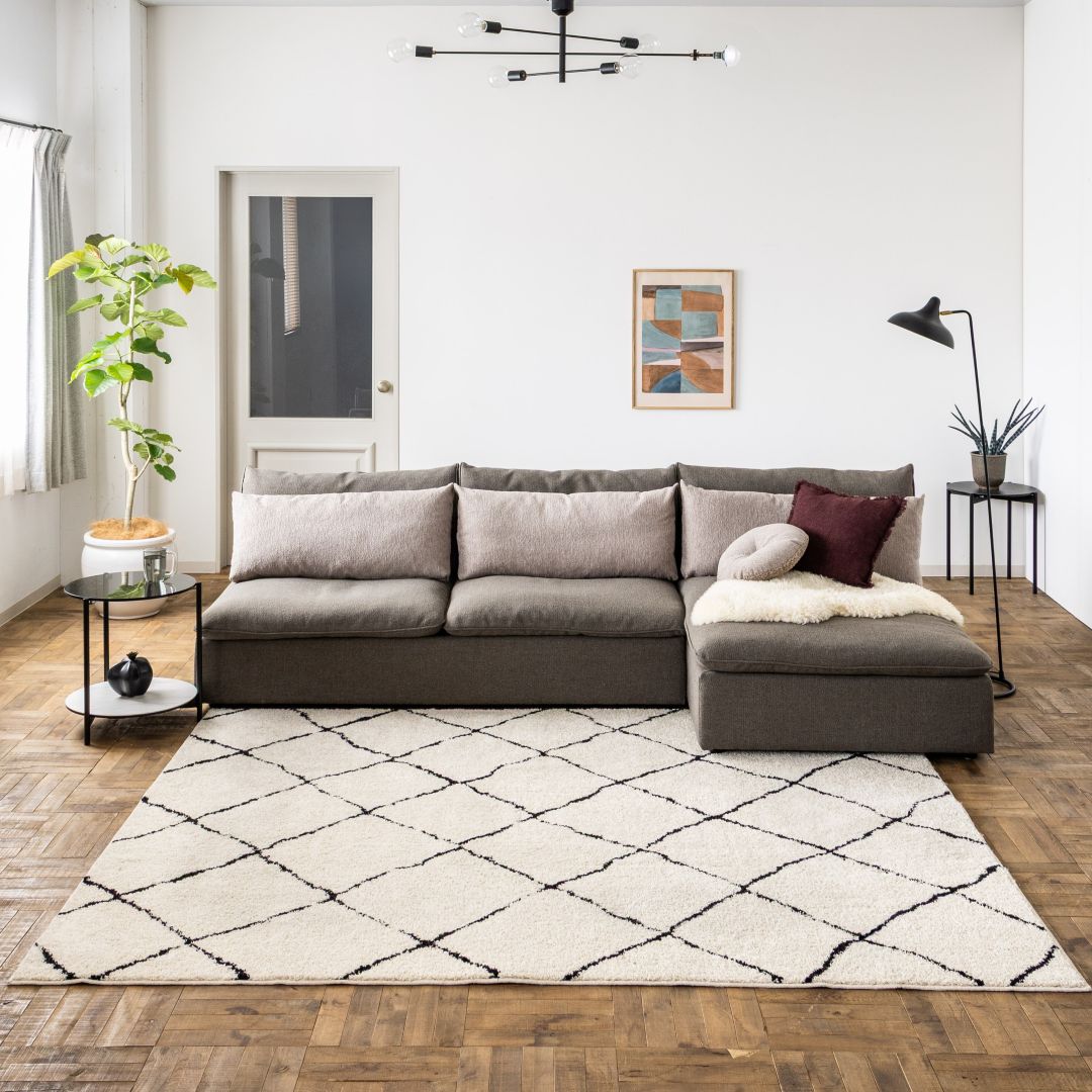 クラッシュゲート カーペット ラグ マットCRASHGATE インテリア CRUSH CRASH PROJECT CRASHGATE クラッシュゲート デニムパッチラグ