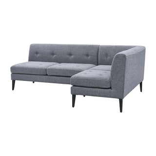 グレスソファ 2人掛け右肘 鉄脚