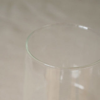 薄すぎず厚すぎない約2mmのガラスが絶妙な口当たり。