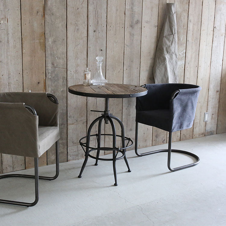 ①美品 クラッシュゲート バッカス ラウンドテーブル 直径65cm 昇降式 バッカス ラウンドテーブル | 家具・インテリア通販サイト CRASH GATE