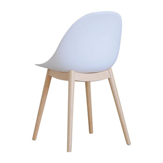 エッグ ダイニングチェア 木脚【2脚セット】