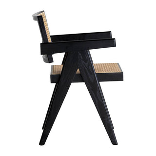 シャドウ ダイニングチェア 肘付