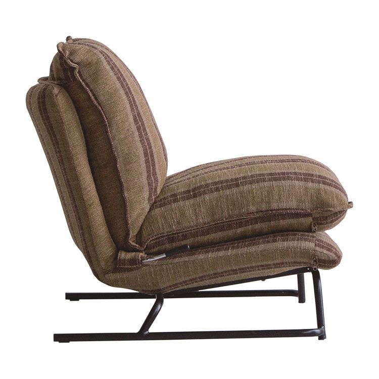 ジョブリクライニングソファ 1人掛け クラブストライプ[tok] | 家具