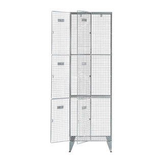 バンダム メッシュロッカー 6ドア