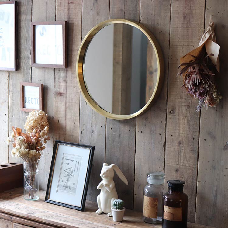 ミラー　クラッシュゲート　 Knot antiques PEACE MIRROR L / ノットアンティークス ピース ミラーL