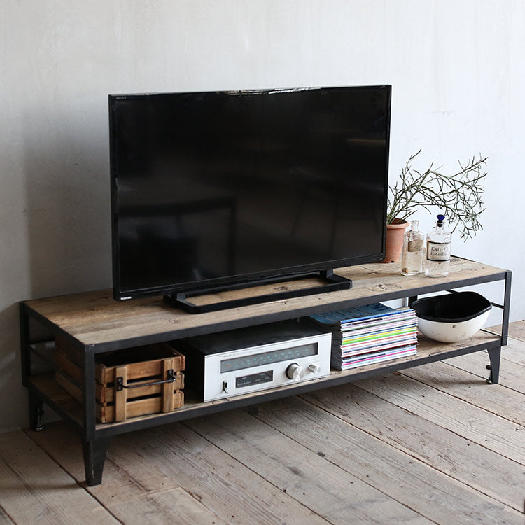クラッシュゲート 「ディキシー」 TVボード 148cm アイアン 古材 ディキシー テレビボード | 家具・インテリア通販サイト CRASH GATE