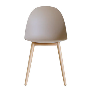 エッグ ダイニングチェア 木脚【2脚セット】
